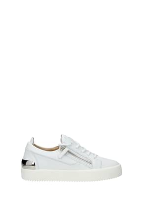 Giuseppe Zanotti Sneakers may lond Donna Pelle Bianco