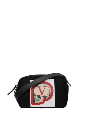 Valentino Garavani Crossbody Bag undercover Men Fabric  Black