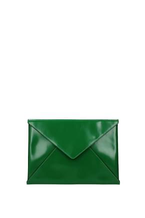 Marni Clutches Women Leather Green True Green