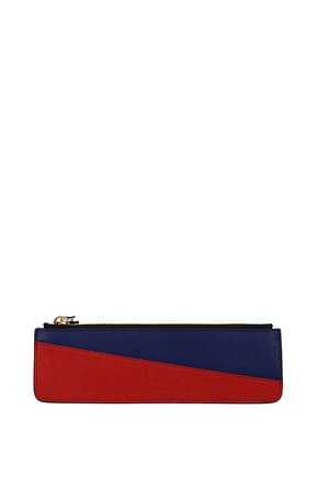 Marni Coin Purses Women Leather Blue Red