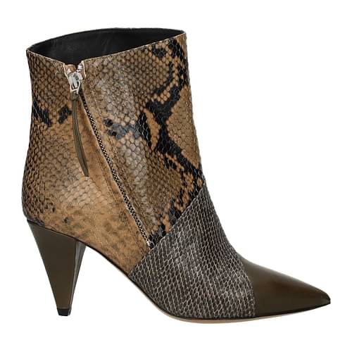 Denken Eigenlijk Ontdekking Isabel Marant Ankle boots exotic Women BO031219A063STACA Leather 355,5€