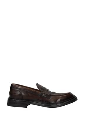 Officine Creative Loafers leeds Men Leather Brown
