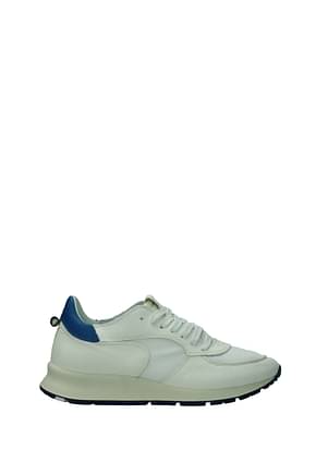 Philippe Model Sneakers montecarlo Men Leather Beige Blue
