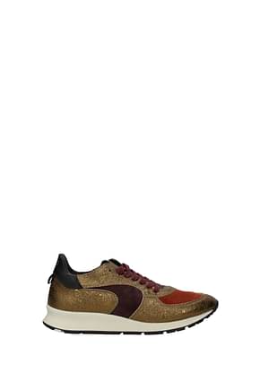 Philippe Model Sneakers montecarlo Women Leather Gold