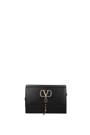 Valentino Garavani Crossbody Bag vcase Women Leather Black