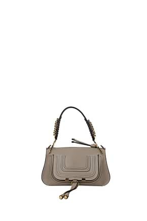 Chloé Handbags Women Leather Gray