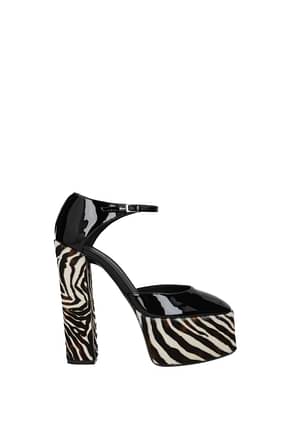 Giuseppe Zanotti Sandals newyork Women Patent Leather Black