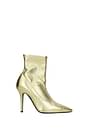 Giuseppe Zanotti Ankle boots notte Women Leather Gold