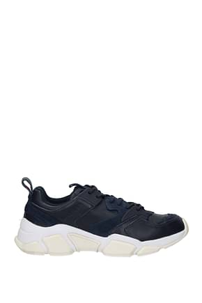Tommy Hilfiger Sneakers Men Leather Blue
