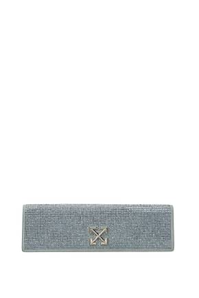 Off-White Clutches Women Suede Heavenly
