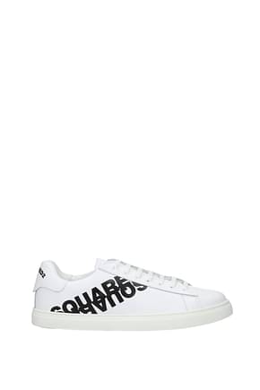 Dsquared2 Sneakers Uomo Pelle Bianco