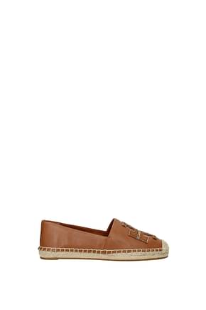 Tory Burch Espadrilles Women Leather Brown
