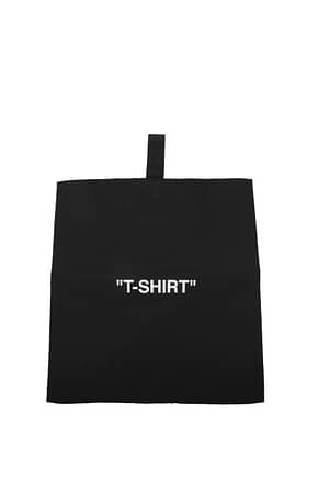 Off-White Ideas regalo t-shirt pouch Hombre Tejido Negro