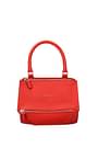 Givenchy Handbags pandora Women Leather Red