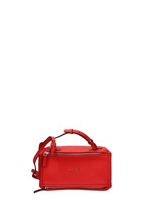 Givenchy Sacs bandoulière pandora Femme Cuir Rouge