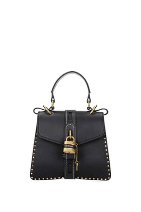 Chloé Handbags aby Women Leather Blue
