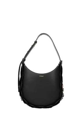 Chloé Crossbody Bag darrly Women Leather Black Black