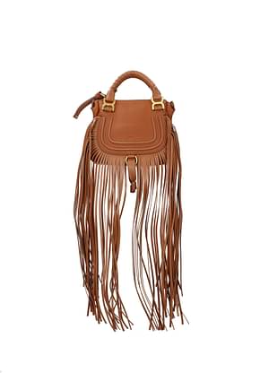 Chloé Handbags Women Leather Brown
