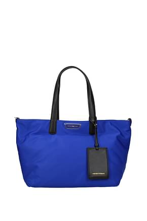 Armani Emporio Shoulder bags Women Polyamide Blue Black