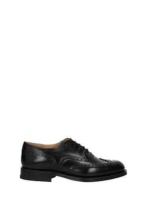 Church's Lace up and Monkstrap burwood Men Leather Black