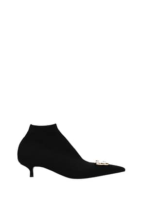 Balenciaga Ankle boots Women Fabric  Black