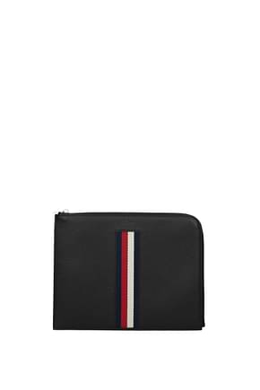 Mulberry Clutches Men Leather Black