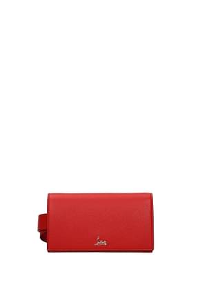 Louboutin Backpacks and bumbags w boudoir Women Leather Red
