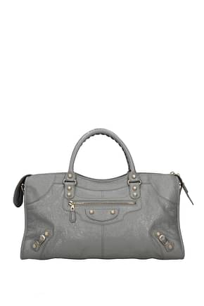 Balenciaga Handbags city Women Leather Gray