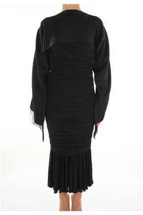 Burberry Capes Women Silk Black