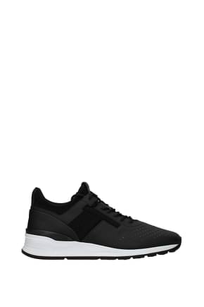 Tod's Sneakers Men Leather Black