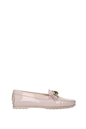 Tod's Loafers Women Patent Leather Pink