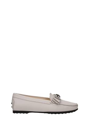 Tod's Loafers Women Leather Pink