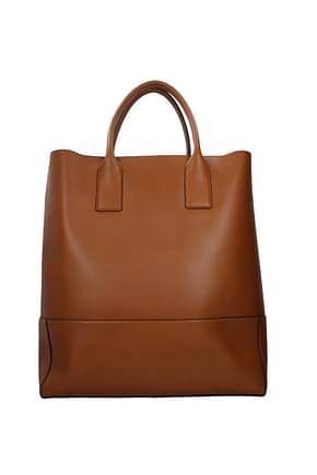 Bottega Veneta Travel Bags Men Leather Brown