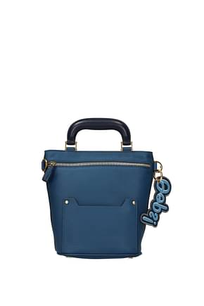 Anya Hindmarch Handbags orsett Women Leather Blue