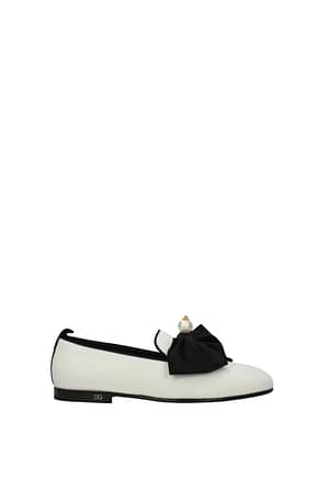 Dolce&Gabbana Zapatillas sin cordones Mujer Velvet Blanco