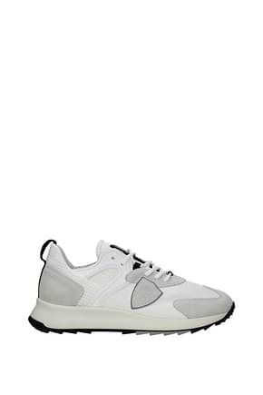 Philippe Model Sneakers royale Homme Tissu Blanc Blanc