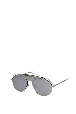 Christian Dior Sunglasses Men Metal Silver
