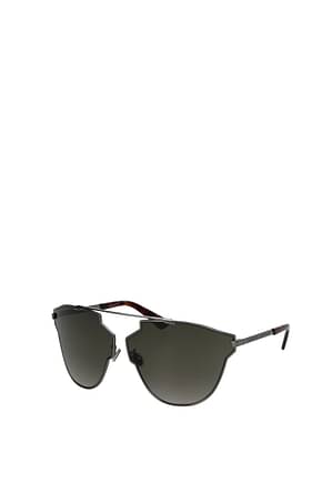 Christian Dior Sunglasses Women Metal Gray Brown