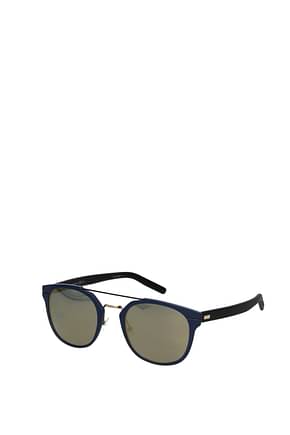 Christian Dior Sunglasses Men Plastic Blue Black