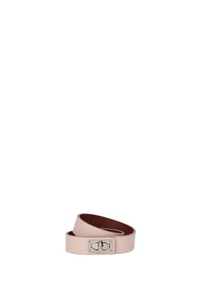 Givenchy Bracelets Women Leather Pink