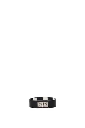 Givenchy Bracelets Women Leather Black