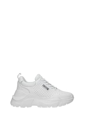 Versace Jeans Sneakers couture Women Leather White
