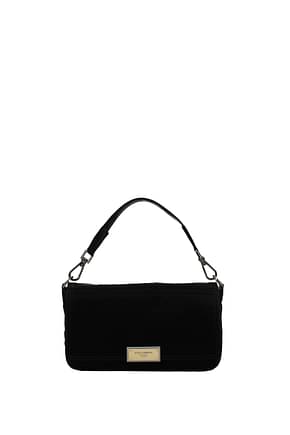 Dolce&Gabbana Handbags Men Fabric  Black