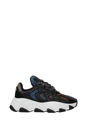 Ash Sneakers extreme Women Fabric  Black Multicolor