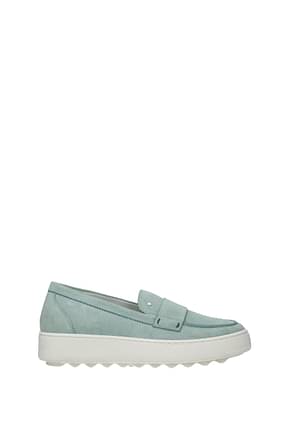 Philippe Model Loafers saint malo Women Suede Green Teal