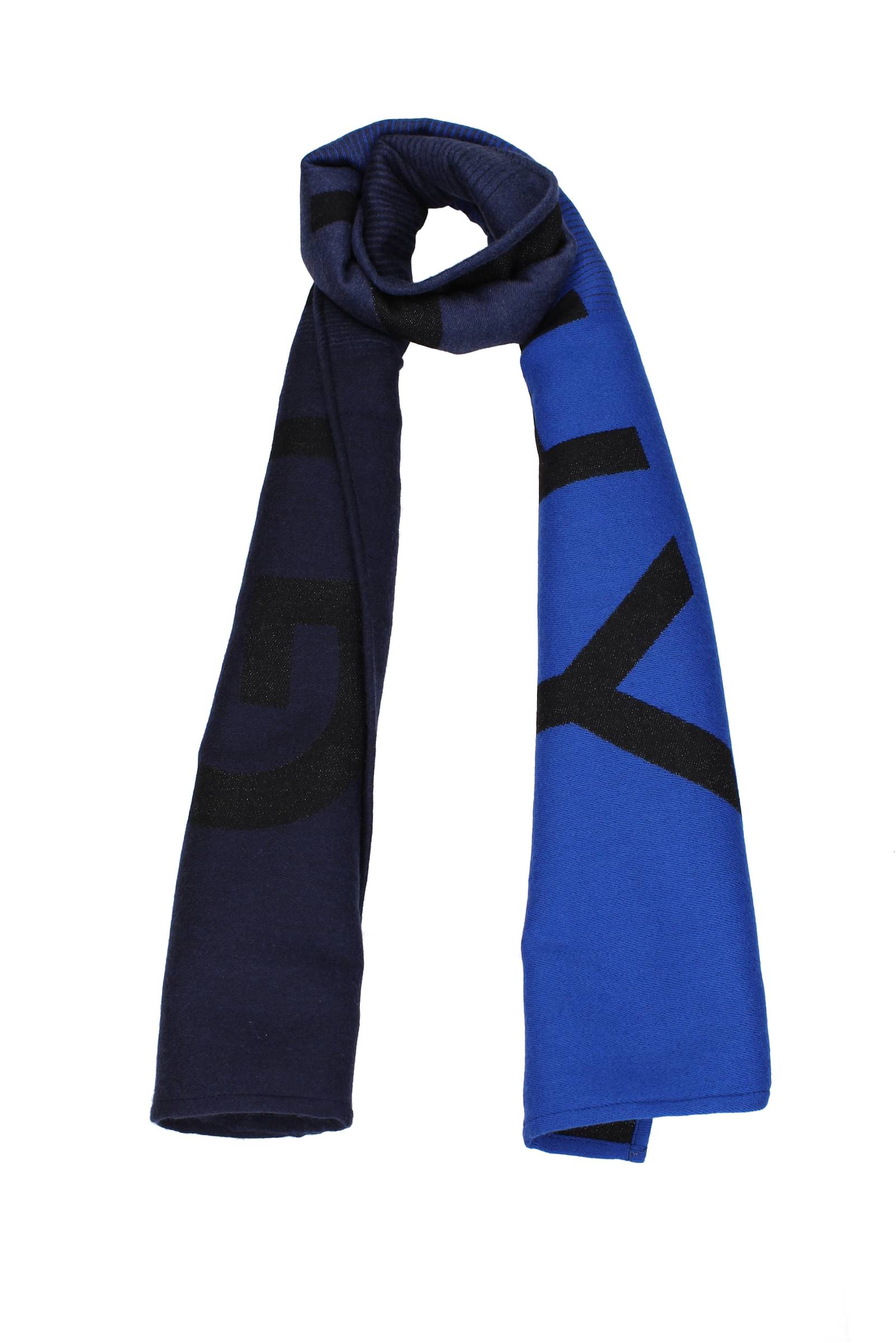 Homme Accessoires Écharpes et foulards Écharpe à logo Laines Givenchy pour homme en coloris Bleu 