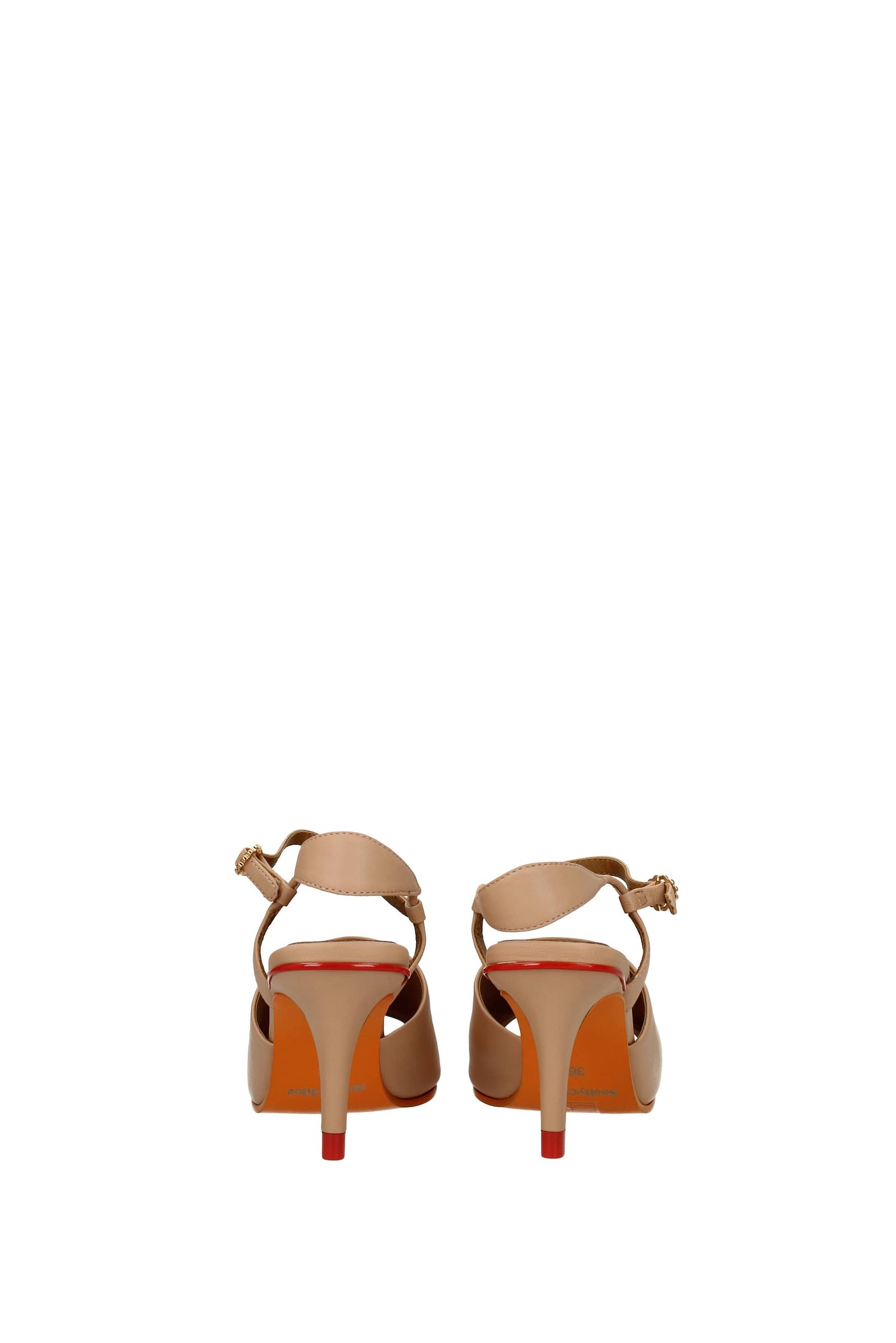 See by Chloé Sandals Women Leather Beige