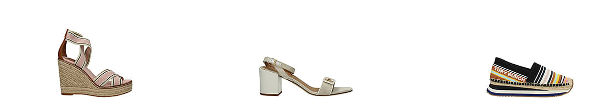 Tory Burch shoes and bags on sale at 